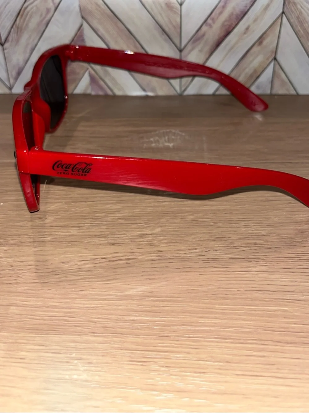 Coca Cola Red Frame Black Lens Sunglasses